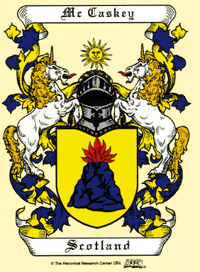 The Family Crest of Clan McCaskey